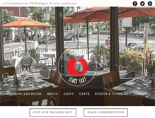 Tablet Screenshot of latomatebistro.com